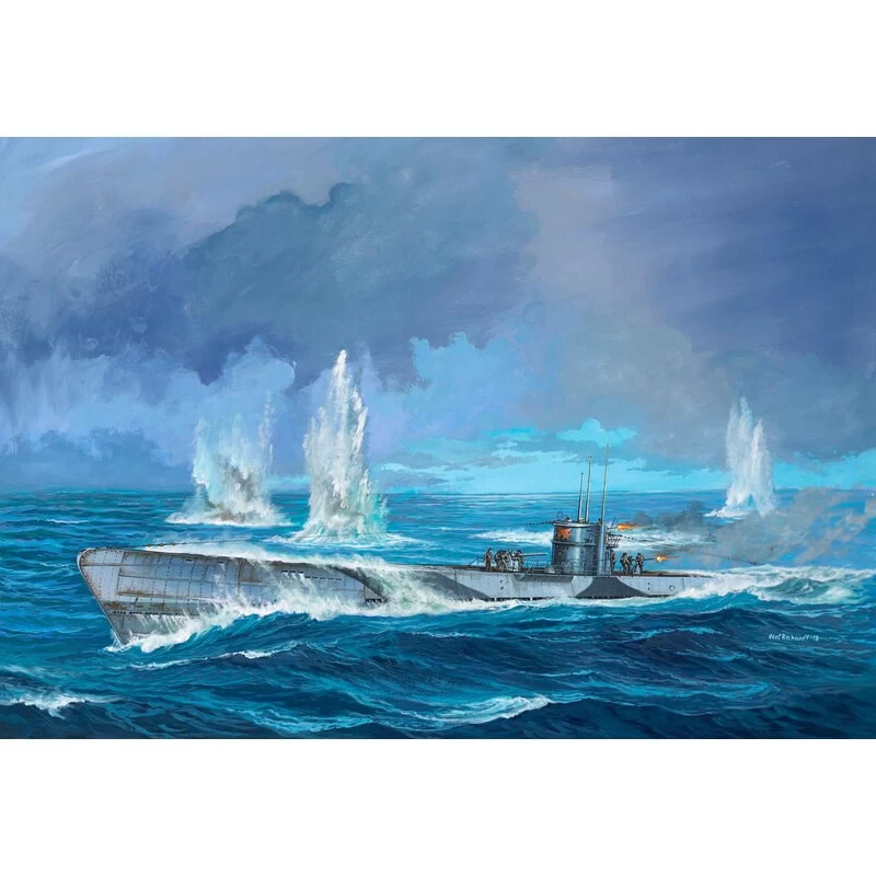 Revell German Submarine Type IX C (earl Model Kit 5 Revell German Submarine Type IX C (earl Model Kit - Image 4