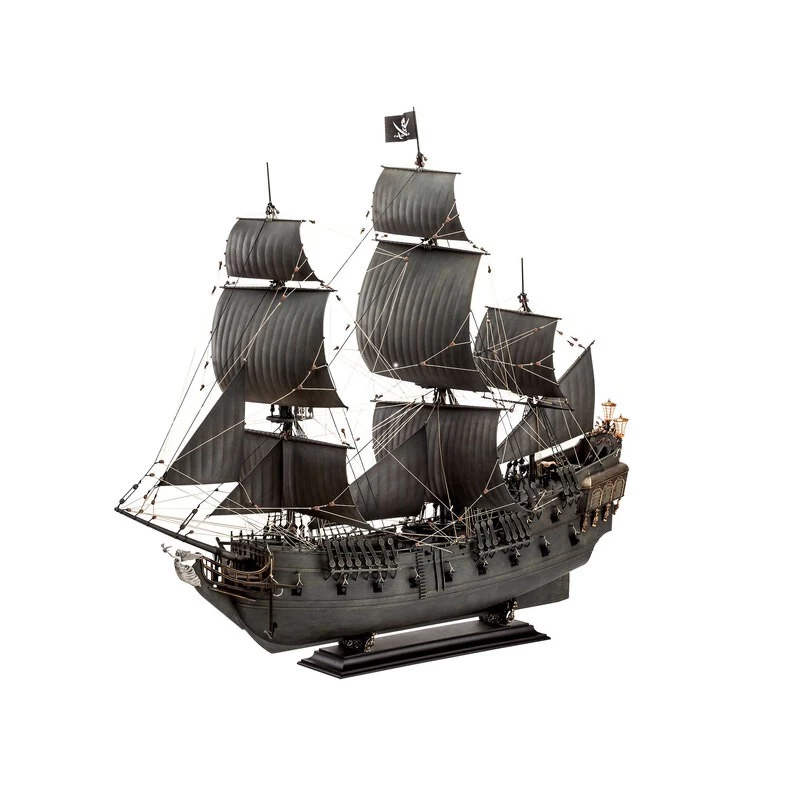 Revell Black Pearl Pirate Ship A Model Construction Kit Of The Legendary Black Pearl The Ship Commanded By Captain Jack Sparrow In The 4 Revell Black Pearl Pirate Ship A Model Construction Kit Of The Legendary Black Pearl The Ship Commanded By Captain Jack Sparrow In The - Image 2