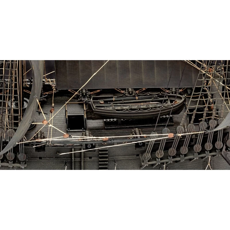 Revell Black Pearl Pirate Ship A Model Construction Kit Of The Legendary Black Pearl The Ship Commanded By Captain Jack Sparrow In The 5 Revell Black Pearl Pirate Ship A Model Construction Kit Of The Legendary Black Pearl The Ship Commanded By Captain Jack Sparrow In The - Image 3