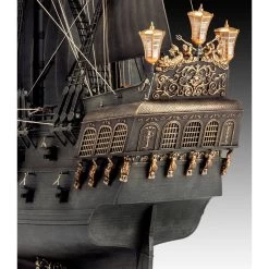 Revell Black Pearl Pirate Ship A Model Construction Kit Of The Legendary Black Pearl The Ship Commanded By Captain Jack Sparrow In The 12 Revell Black Pearl Pirate Ship A Model Construction Kit Of The Legendary Black Pearl The Ship Commanded By Captain Jack Sparrow In The -Professional Model Toy Store revell rv5699 black pearl pirate ship a model construction kit of the 1 4
