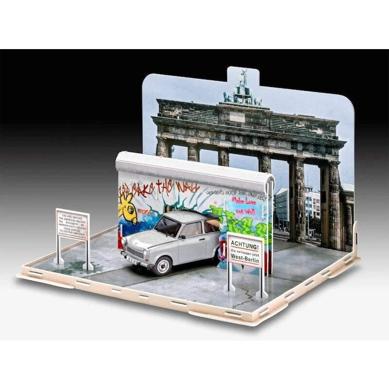 Revell Trabant - Fall Of The Berlin Wall 30th Anniversary Model Kit 3 Revell Trabant - Fall Of The Berlin Wall 30th Anniversary Model Kit