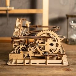 Robotime Waterwheel Coaster Model Kit -Professional Model Toy Store robotime lg501 waterwheel coaster 5