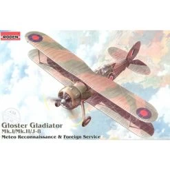Roden Gloster Gladiator Mk.II Meteorological Model Kit