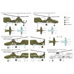 Flettner Fl 282B-2 The Innovative Flettner Fl 282 Was One Of The First Operational Helicopter That Was Used On Board Of Ships. B
