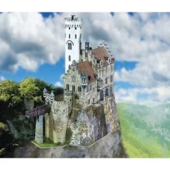 Lichtenstein Cardboard Modelkit