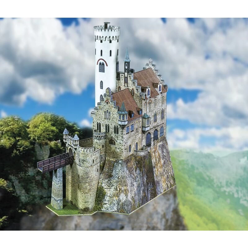 Lichtenstein Cardboard Modelkit 3 Lichtenstein Cardboard Modelkit