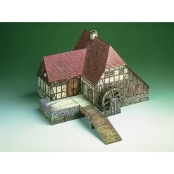 Water Mill Cardboard Modelkit
