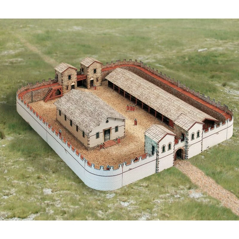 Roman Fort Cardboard Modelkit 3 Roman Fort Cardboard Modelkit