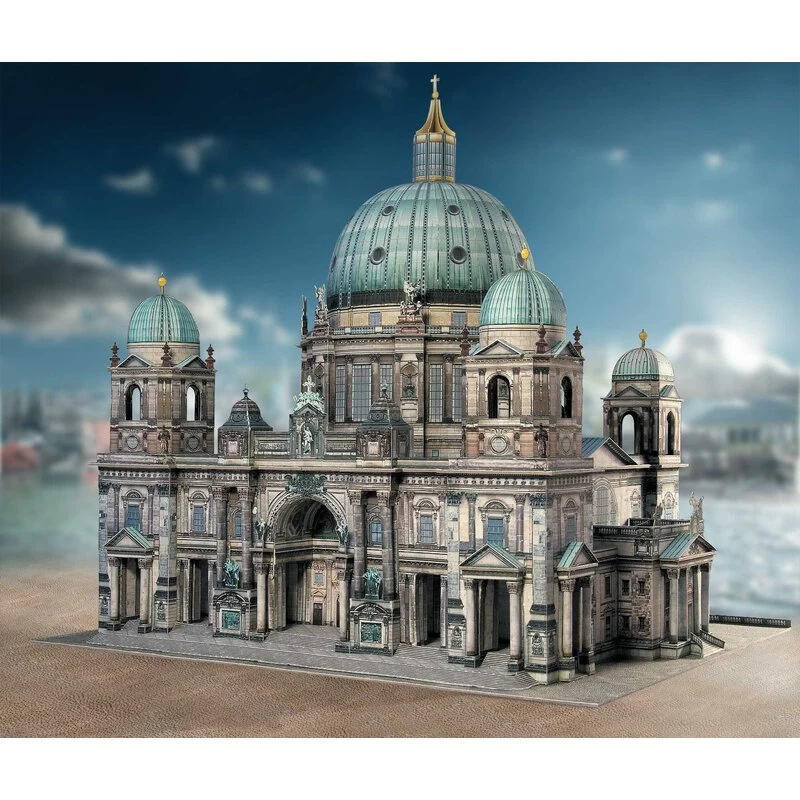 Berlin Cathedral Cardboard Modelkit 3 Berlin Cathedral Cardboard Modelkit