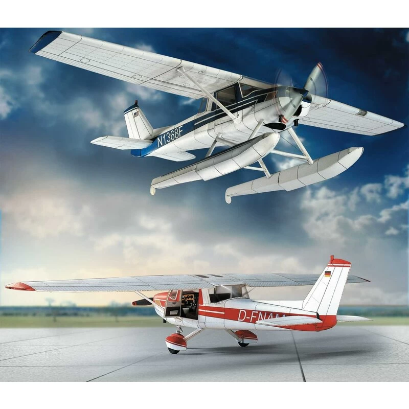 Cessna 150 Cardboard Modelkit 3 Cessna 150 Cardboard Modelkit