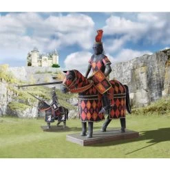 Tournament Knight Cardboard Modelkit