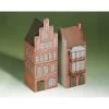 2 Houses From Lüneburg Cardboard Modelkit