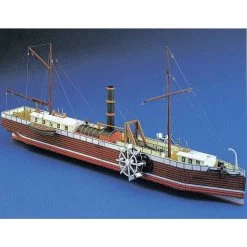 Steamboat Of Clermont Cardboard Modelkit