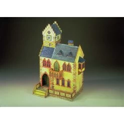 Medieval Town Hall Cardboard Modelkit