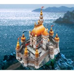 Golden Castle Cardboard Modelkit