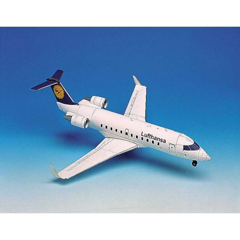Canadair Jet Cardboard Modelkit 3 Canadair Jet Cardboard Modelkit