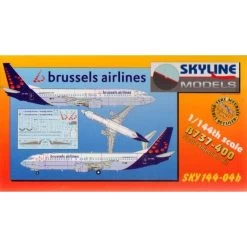 Boeing 737-400 Brussels Airlines Model Kit