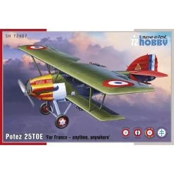 Potez 25 TOE The Potez 25 Biplanes Enjoyed Long And Faithful Service With The French Military, It Lasted From The 1920s Until Th