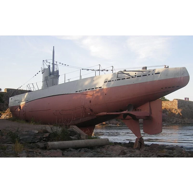 CV-707 Vesikko Finnish Submarine. Built In Finland, Vesikko Was In Fact A Prototype Of The German Type II Submarine Class. Vesik 4 CV-707 Vesikko Finnish Submarine. Built In Finland, Vesikko Was In Fact A Prototype Of The German Type II Submarine Class. Vesik - Image 2