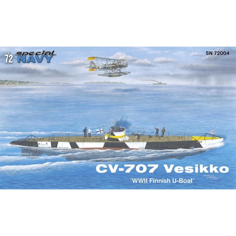 CV-707 Vesikko Finnish Submarine. Built In Finland, Vesikko Was In Fact A Prototype Of The German Type II Submarine Class. Vesik 3 CV-707 Vesikko Finnish Submarine. Built In Finland, Vesikko Was In Fact A Prototype Of The German Type II Submarine Class. Vesik