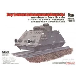 Steyr Schweren Schienenpanzerspähzug(s.SP)(Pz.Kpfw.III Ausf.N Turm Model Kit