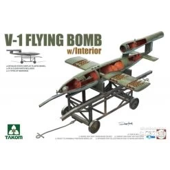 Takom V-1 FLYING BOMB W/Interior Model Kit