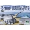 Takom Bruno German Bttleship Bismarck Turret B Model Kit