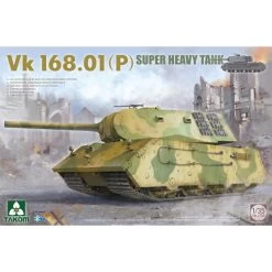 TAKOM MODEL: 1/35; Vk 168.01(P) Super Heavy Tank Model Kit
