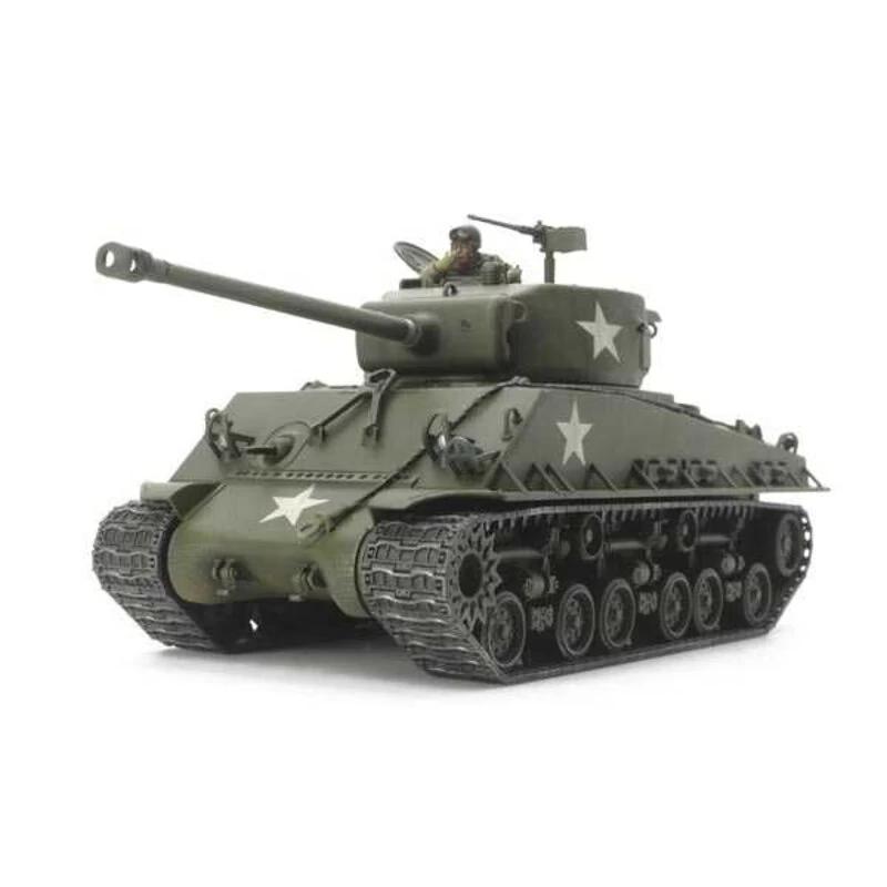 Tamiya M4A3E8 Sherman Easy Eight Model Kit 4 Tamiya M4A3E8 Sherman Easy Eight Model Kit - Image 2