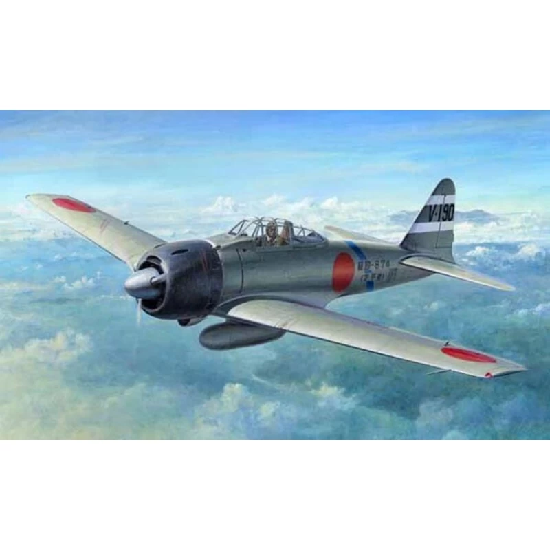 Tamiya Mitsubishi A6M3 Zero Modèle 32 Model Kit 4 Tamiya Mitsubishi A6M3 Zero Modèle 32 Model Kit - Image 2