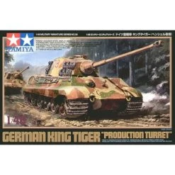 Tamiya German King Tiger Production Turret Model Kit