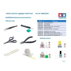 Tamiya Panzerjager Jagdtiger Early Production Model Kit 9 Tamiya Panzerjager Jagdtiger Early Production Model Kit -Professional Model Toy Store tamiya ta32569 panzerjager jagdtiger early production 3