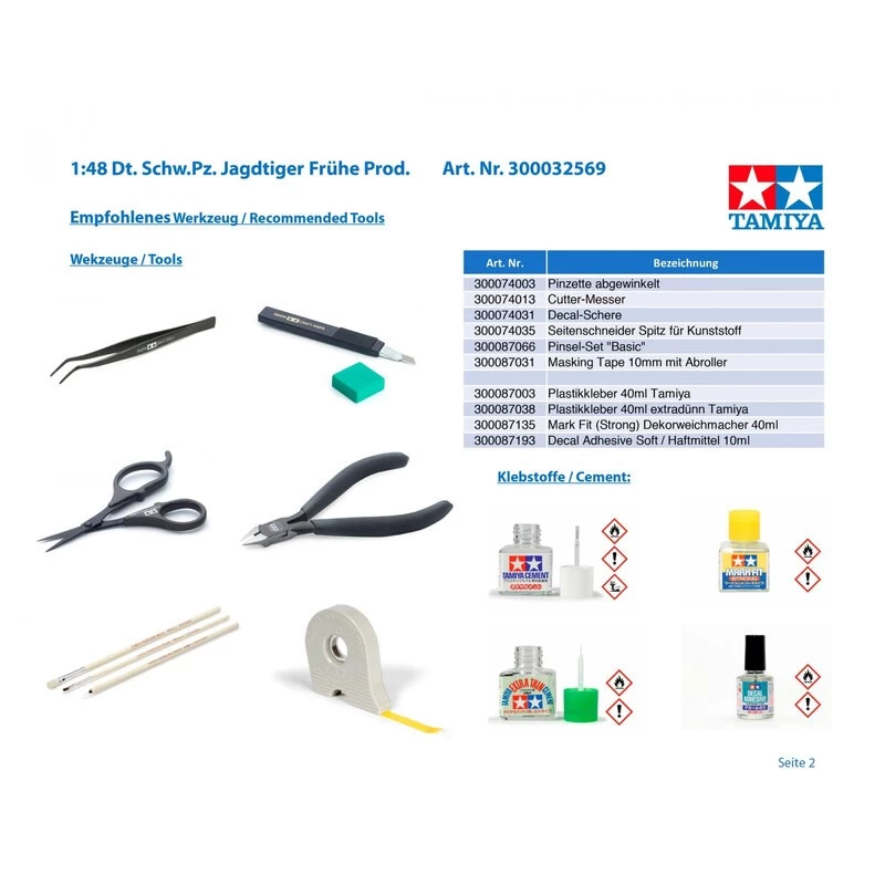 Tamiya Panzerjager Jagdtiger Early Production Model Kit 6 Tamiya Panzerjager Jagdtiger Early Production Model Kit - Image 4
