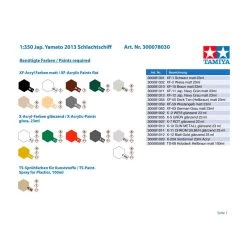 Tamiya Yamato (original Moulds Improved) Model Kit -Professional Model Toy Store tamiya ta78030 yamato original moulds improved 3