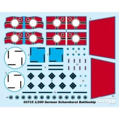 Trumpeter German Scharnhorst Battleship Model Kit -Professional Model Toy Store trumpeter 9363715 german scharnhorst battleship 2