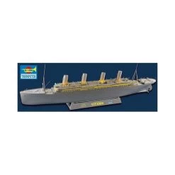Trumpeter Titanic + LED Lights, Europa Exclusive Model Kit -Professional Model Toy Store trumpeter 9363719 titanic led lights europa exclusive 2