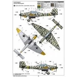 Trumpeter Junkers Ju-87D-5 Stuka Model Kit 7 Trumpeter Junkers Ju-87D-5 Stuka Model Kit -Professional Model Toy Store trumpeter 95t02424 junkers ju 87d 5 stuka 1