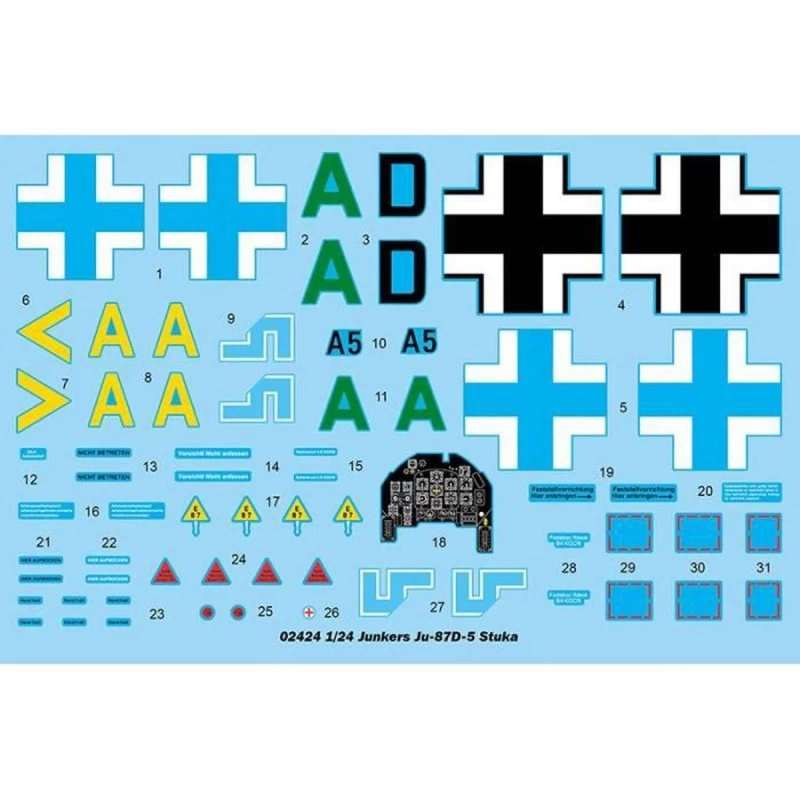 Trumpeter Junkers Ju-87D-5 Stuka Model Kit 5 Trumpeter Junkers Ju-87D-5 Stuka Model Kit - Image 3