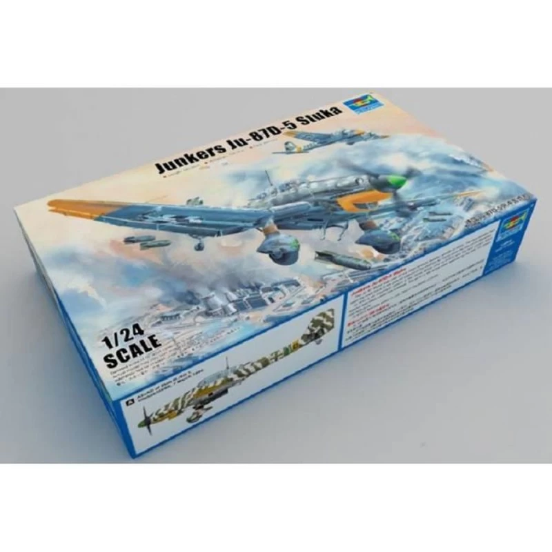 Trumpeter Junkers Ju-87D-5 Stuka Model Kit 6 Trumpeter Junkers Ju-87D-5 Stuka Model Kit - Image 4