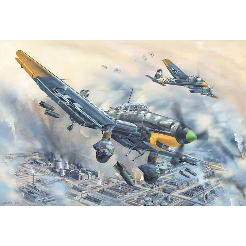 Trumpeter Junkers Ju-87D-5 Stuka Model Kit 3 Trumpeter Junkers Ju-87D-5 Stuka Model Kit