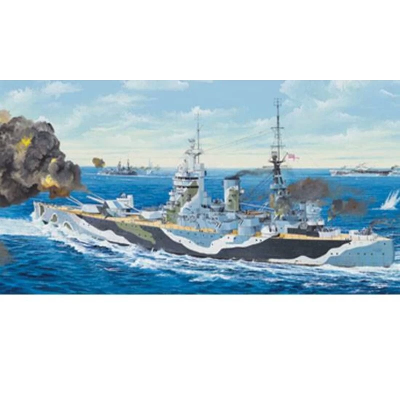 Trumpeter Hms Rodney Model Kit 4 Trumpeter Hms Rodney Model Kit - Image 2