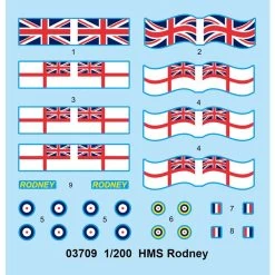 Trumpeter Hms Rodney Model Kit 13 Trumpeter Hms Rodney Model Kit -Professional Model Toy Store trumpeter 95t03709 hms rodney 5