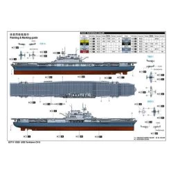 Trumpeter Us Navy Yorktown Cv-5 Model Kit -Professional Model Toy Store trumpeter 95t03711 us navy yorktown cv 5 2