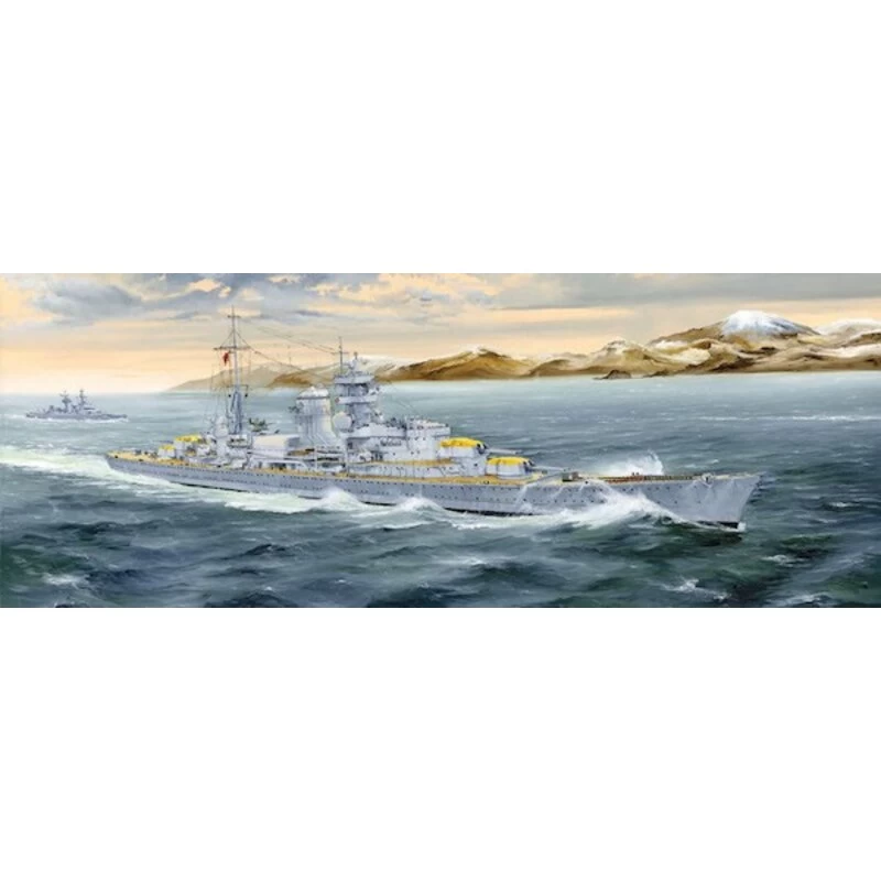 Trumpeter German Heavy Cruiser Blucher Model Kit 3 Trumpeter German Heavy Cruiser Blucher Model Kit