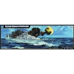 Trumpeter Bismarck 1941 Bismark (Upgrade Set Available Separately See Item TU06627) Model Kit -Professional Model Toy Store trumpeter tsm 3702 bismarck 1941 bismark upgrade set available separa 1