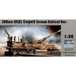 Trumpeter 280mm K5(E) Leopold Railroad Gun Model Kit