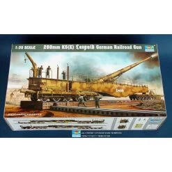 Trumpeter 280mm K5(E) Leopold Railroad Gun Model Kit 11 Trumpeter 280mm K5(E) Leopold Railroad Gun Model Kit -Professional Model Toy Store trumpeter tu00207 280mm k5e leopold railroad gun 3