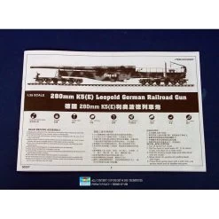 Trumpeter 280mm K5(E) Leopold Railroad Gun Model Kit 12 Trumpeter 280mm K5(E) Leopold Railroad Gun Model Kit -Professional Model Toy Store trumpeter tu00207 280mm k5e leopold railroad gun 4