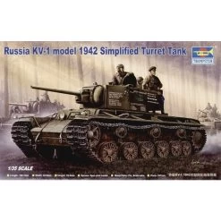 Trumpeter KV-1 Model 1942 Simplified Turret Model Kit