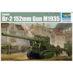 Trumpeter Soviet BR-2 M1935 152mm Gun Model Kit